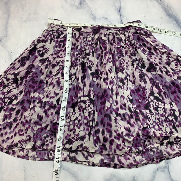Urban Outfitters Kimchi Blue Purple Leopard Skirt - Picture 6 of 8